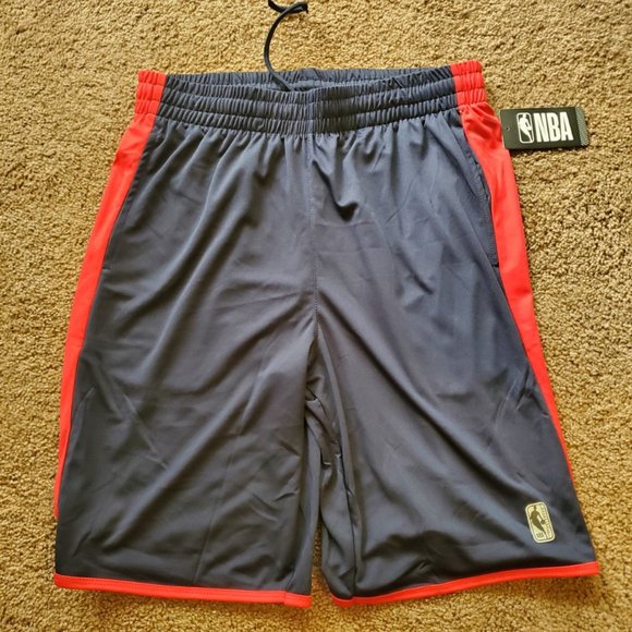 NBA Men's Navy Blue Basketball Shorts Size Large NWT - Picture 1 of 6